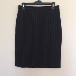 Black pencil skirt